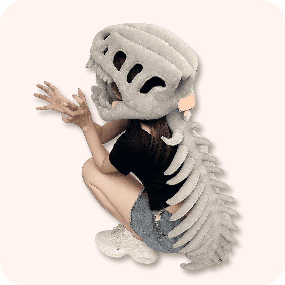 Dinosaur Skeleton Plush Adult Version Dinosaur Skeleton Plush Adult Version