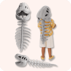 Dinosaur Skeleton Plush Child Version